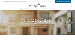 Desktop Screenshot of chicovillagegreen.com